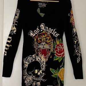 Ed Hardy Knitted dress